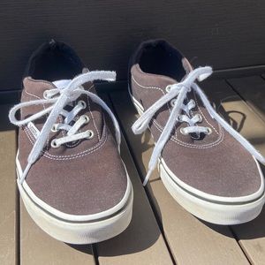 Vans authentic shoes black sneakers